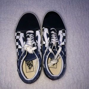 navy flame vans